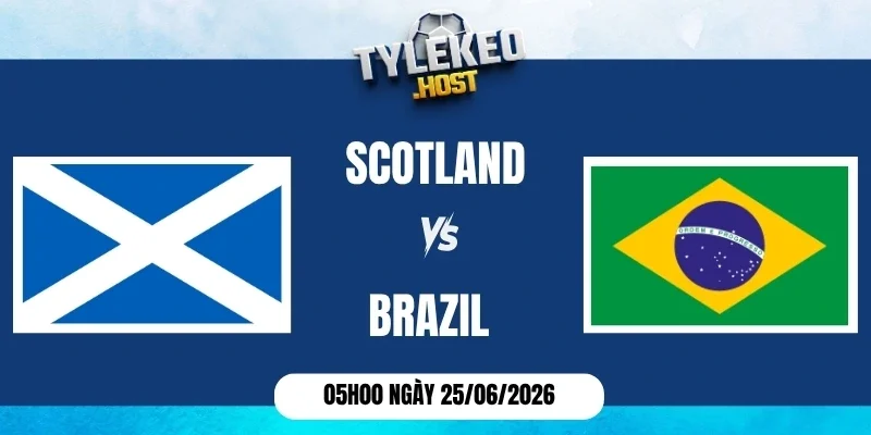 Soi kèo nhà cái Scotland vs Brazil - Bảng C World Cup 05h00 25/06/2026