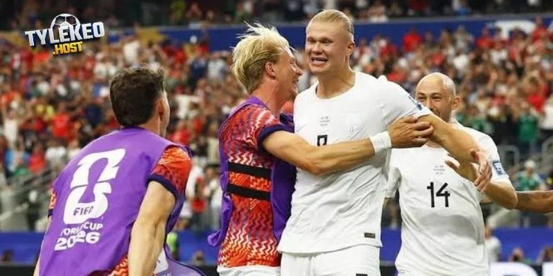 Xét về đội hình ra sân 2 nước Na Uy và Brazil 